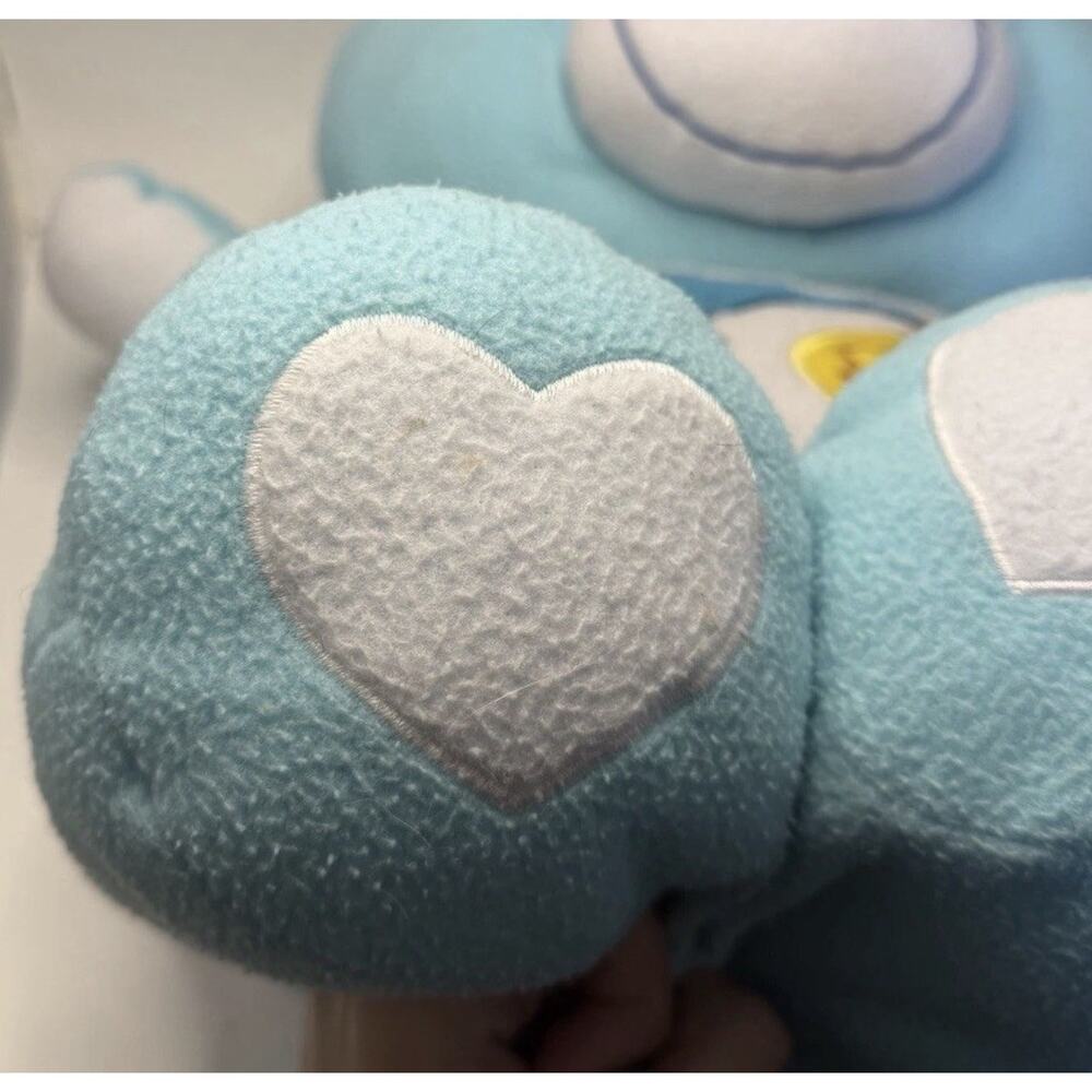Vintage Carebears Bedtime Bear Harmony Care Bear Large Plush Jumbo Pillow Set - Picture 6 of 13